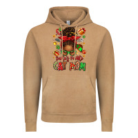Vintage Camel santas favorite cat mom Vintage Hoodie - texasbilliewilder