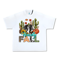 White Howdy Fall Urban Heavy Tee - texasbilliewilder