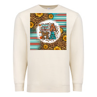 Sandshell western fall mama Premium Sweatshirt - LillyAllenDesigns