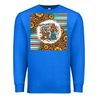 True Royal western fall mama Premium Sweatshirt - LillyAllenDesigns