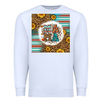 White western fall mama Premium Sweatshirt - LillyAllenDesigns