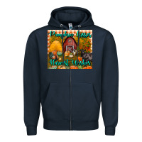 Navy pumpkin kisses harvest wishes tumbler Zipper Hoodie - BundleAndBundleShop