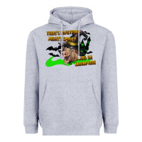 Heather Grey there's something mighty going on around here pig Heavyweight Hoodie - LillyAllenDesigns