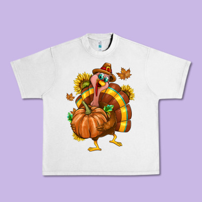 Thanksgiving Turkey Urban Heavy Tee Designed By Texasbilliewilder