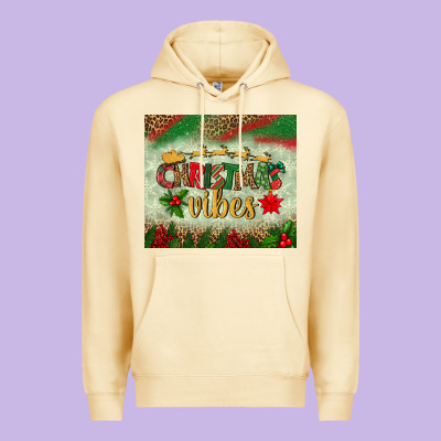 Christmas Vibes Tumbler Premium Hoodie Designed By Bundleandbundleshop