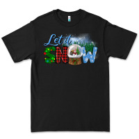 Black let it snow Premium Tee - BundleAndBundleShop