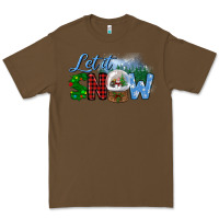 Cacao let it snow Premium Tee - BundleAndBundleShop