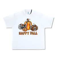 White happy fall Urban Heavy Tee - JahusDesignShop