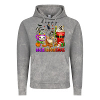 Cloud Rock happy hallothanksmas skeleton coffee cups Vintage Hoodie - texasbilliewilder