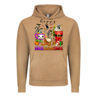 Vintage Camel happy hallothanksmas skeleton coffee cups Vintage Hoodie - texasbilliewilder