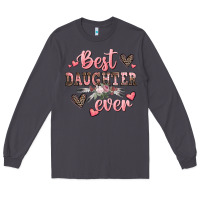 Smoke best daughter ever mother's day Long Sleeve Tee - CowGirlArtShop