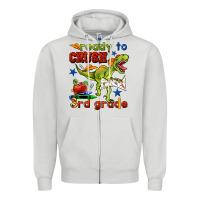 Dove Grey ready to crush 3rd grade Zipper Hoodie - BundleAndBundleShop