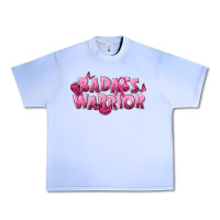 Grape Ice Badass warrior Breast Cancer Urban Heavy Tee - NancyCooperArtShop