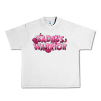 Lunar Rock Badass warrior Breast Cancer Urban Heavy Tee - NancyCooperArtShop