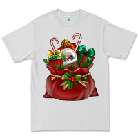 Dove Grey christmas santa claus bag Premium Tee - BundleAndBundleShop