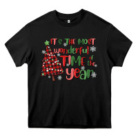 Black its wonderful time of the year Heavy Core Tee - MaliasSmallBusiness