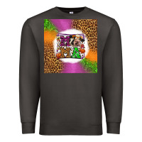 Smoke halloween cow mama Premium Sweatshirt - LillyAllenDesigns
