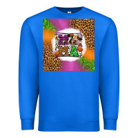 True Royal halloween cow mama Premium Sweatshirt - LillyAllenDesigns