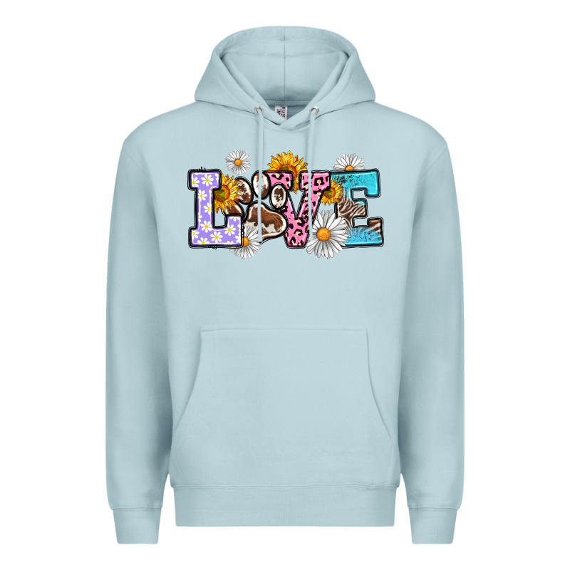 Dog Paw Love Premium Hoodie by RanaPortraitStore | Teevron