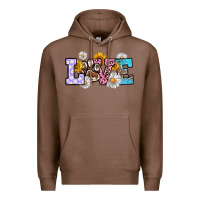 Chestnut dog paw love Premium Hoodie - RanaPortraitStore