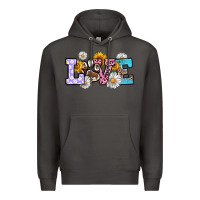 Smoke dog paw love Premium Hoodie - RanaPortraitStore