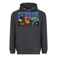 Smoke Too Cute To Spook Baby Orangutan Heavyweight Hoodie - LillyAllenDesigns