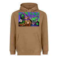 Toasted Coconut Too Cute To Spook Baby Orangutan Heavyweight Hoodie - LillyAllenDesigns