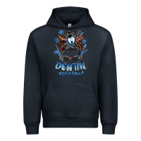 Navy dental assistant messy bun Urban Hoodie - BarkalooDesign