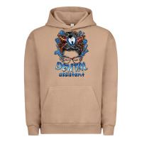 Pigment Burro dental assistant messy bun Urban Hoodie - BarkalooDesign