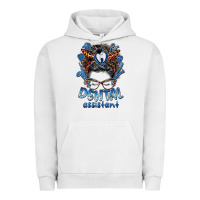 Pigment Lunar Rock dental assistant messy bun Urban Hoodie - BarkalooDesign