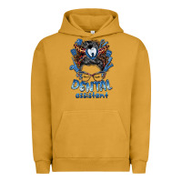 Pigment Peanut Butter dental assistant messy bun Urban Hoodie - BarkalooDesign