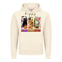 Vintage Artic happy hallothanksmas cats Vintage Hoodie - texasbilliewilder