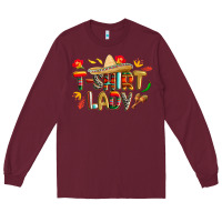 Cinco De Mayo Lady Long Sleeve Tee | Teevron