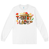White cinco de mayo lady Long Sleeve Tee - CowGirlArtShop
