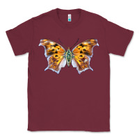 Burgundy Question Mark Butterfly Classic Tee - LillyAllenDesigns