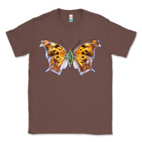 Chestnut Question Mark Butterfly Classic Tee - LillyAllenDesigns