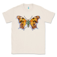 Natural Question Mark Butterfly Classic Tee - LillyAllenDesigns