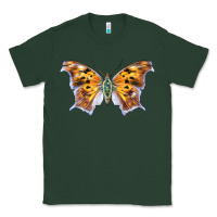 Sports Green Question Mark Butterfly Classic Tee - LillyAllenDesigns