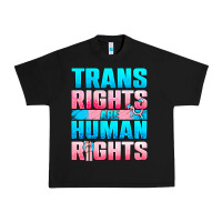 Black Trans rights are human rights Urban Heavy Tee - NancyCooperArtShop