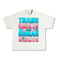 Pistachio Trans rights are human rights Urban Heavy Tee - NancyCooperArtShop