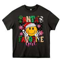 Asphalt santas favorite girl Heavy Core Tee - MaliasSmallBusiness
