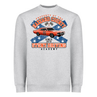 Heather Grey hazzard county stunt driving academy Heavyweight Sweatshirt - tuanDangUi
