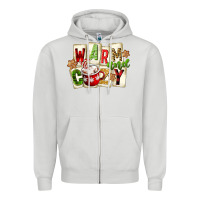 Dove Grey warm and cozy hot cocoa Zipper Hoodie - FaDigitalArtStudio