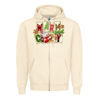 Sandshell warm and cozy hot cocoa Zipper Hoodie - FaDigitalArtStudio