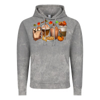 Cloud Rock Pumpkin Spice Coffee Cups Vintage Hoodie - texasbilliewilder