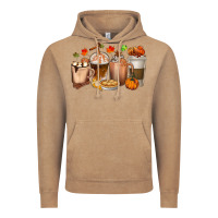 Vintage Coffee Pumpkin Spice Coffee Cups Vintage Hoodie - texasbilliewilder