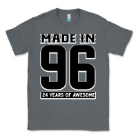 Charcoal Heather Made In 96 24 Years Of Awesome Classic Tee - Bettercallsaul