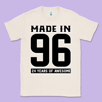 Made In 96 24 Years Of Awesome Classic Tee Designed By Bettercallsaul