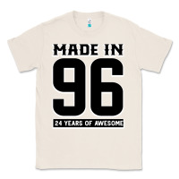 Natural Made In 96 24 Years Of Awesome Classic Tee - Bettercallsaul