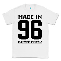 White Made In 96 24 Years Of Awesome Classic Tee - Bettercallsaul